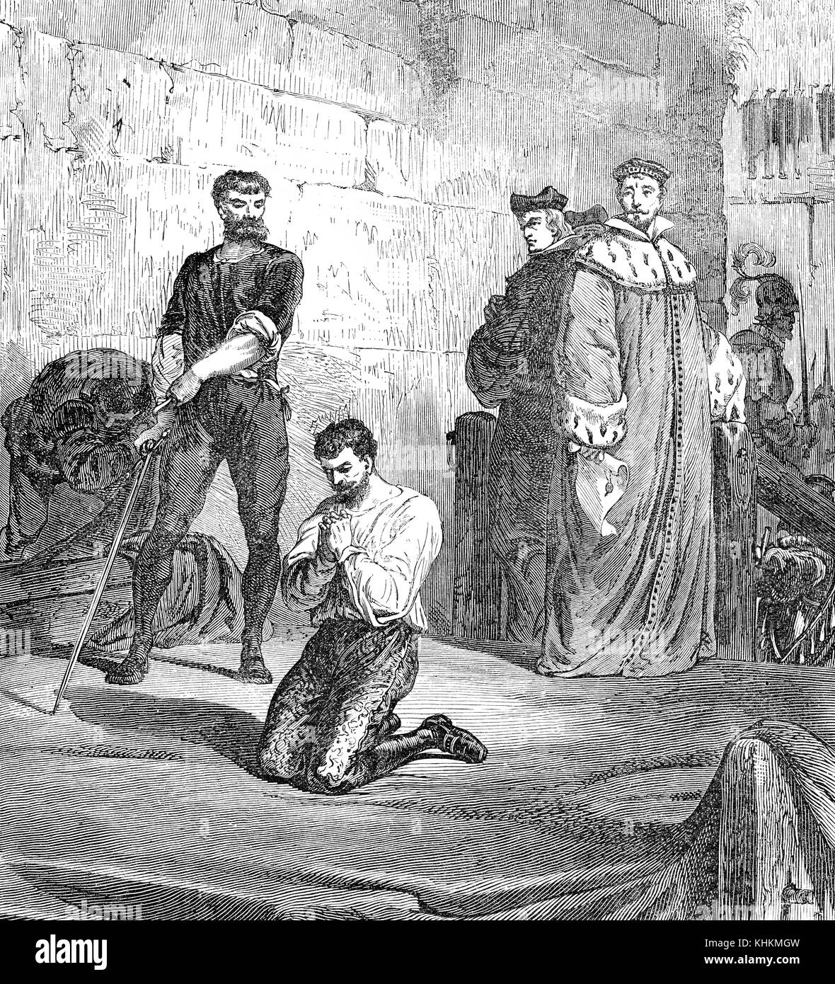 De gontaut duc de biron Banque d'images noir et blanc Alamy