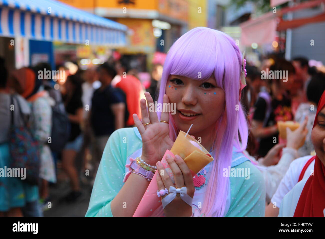 Harajuku girl.tokyo.Japon Banque D'Images