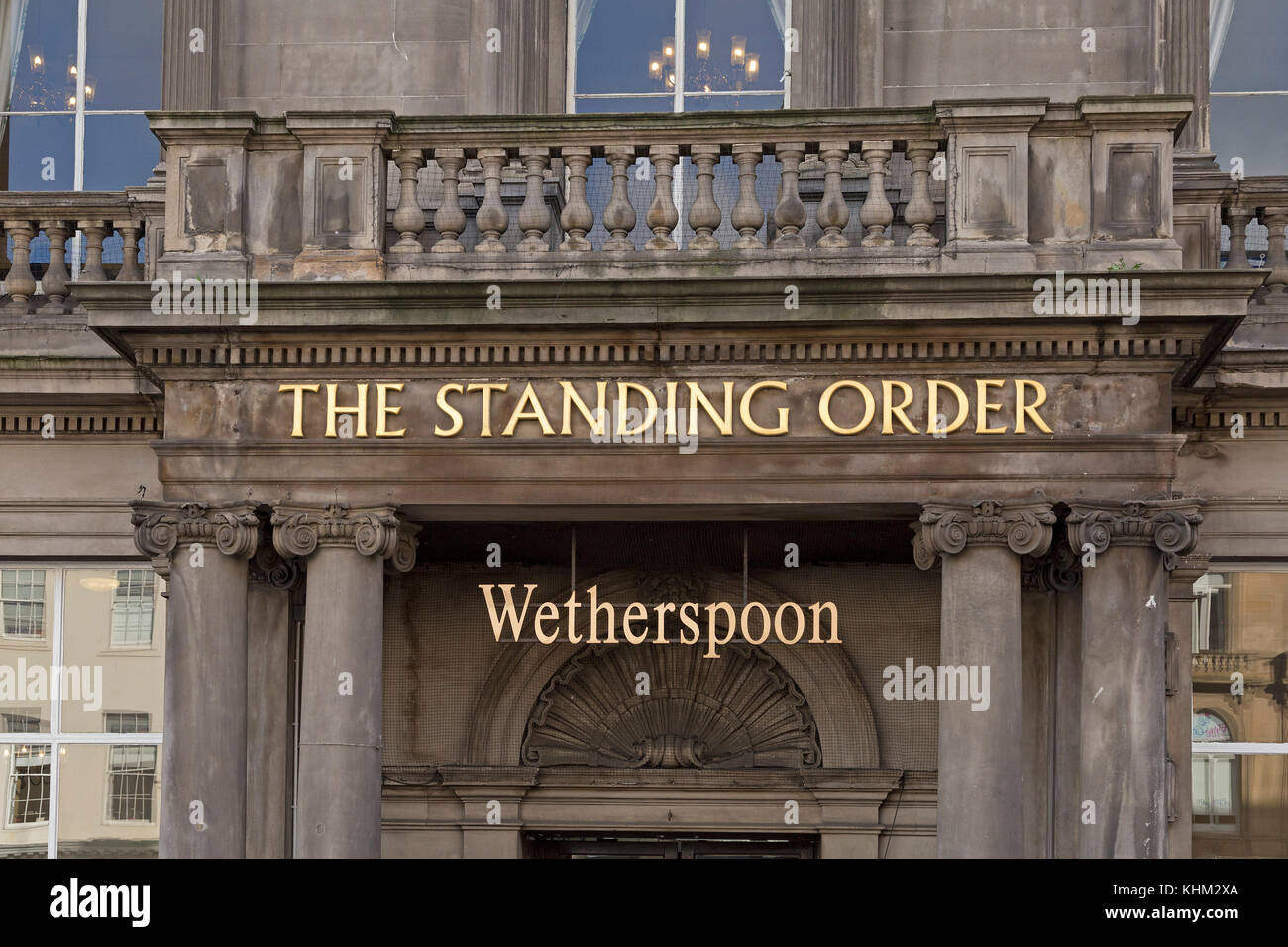 Restaurant l'ordre permanent, Edinburgh, Ecosse, Grande-Bretagne Banque D'Images