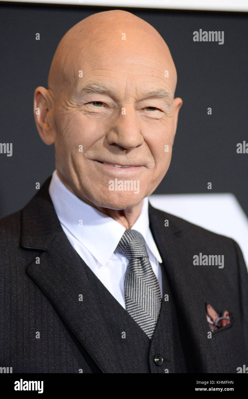 New York, NY - 25 février : Patrick Stewart assiste à la 'logan' new york au dépistage rose theatre, jazz at Lincoln Center le 25 février 2017 à new york city people : Patrick Stewart transmission ref : mnc76 Banque D'Images