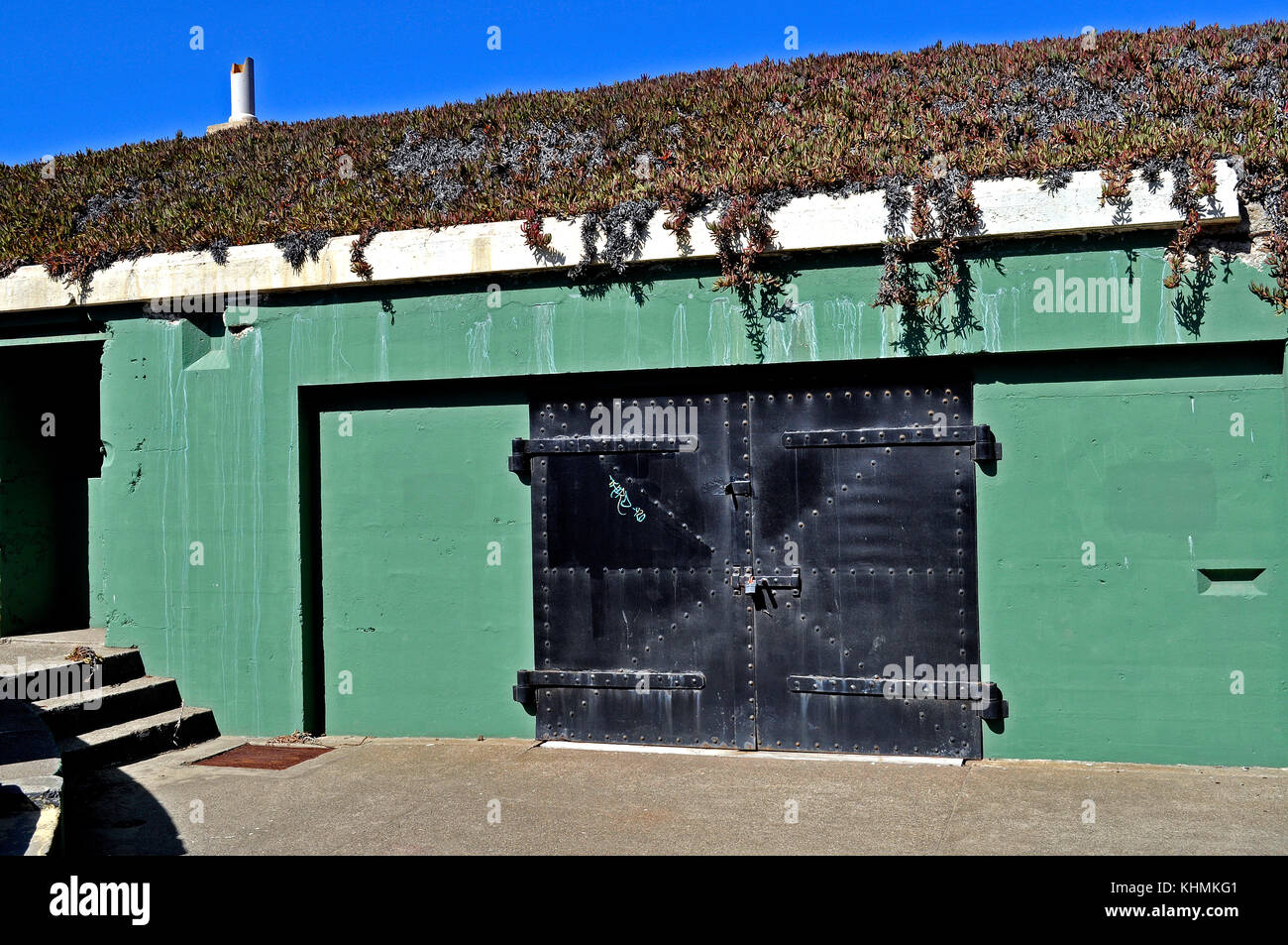 Portes, fortification militaire historique, aire de loisirs nationale du Golden Gate, San Francisco, CA Banque D'Images