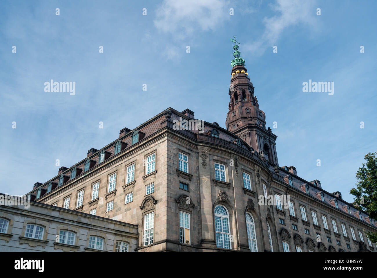 Au Danemark Copenhague Christiansborg Palace Banque D'Images