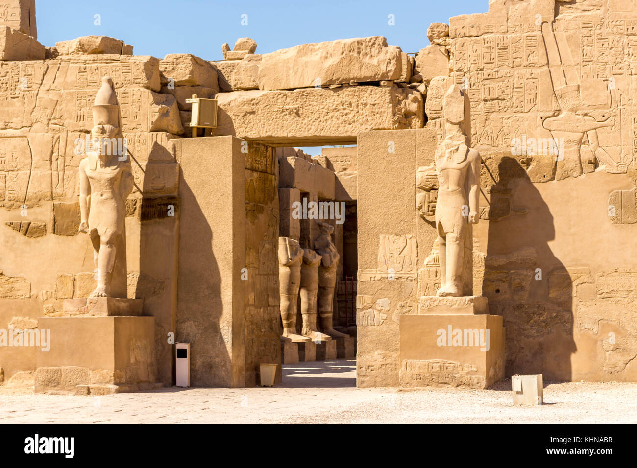 Egypte temple de Louxor, Karnak, Edfou et Komombo Banque D'Images