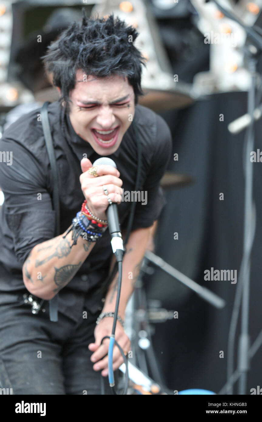 Louder Than Life Music Festival 2017 au Champions Park, Louisville, KY, États-Unis les 30 septembre et 1er octobre 2017 avec : Palaye Royale où : Louisville, Kentucky, États-Unis quand : 01 Oct 2017 crédit : Adam Bielawski/WENN.com Banque D'Images