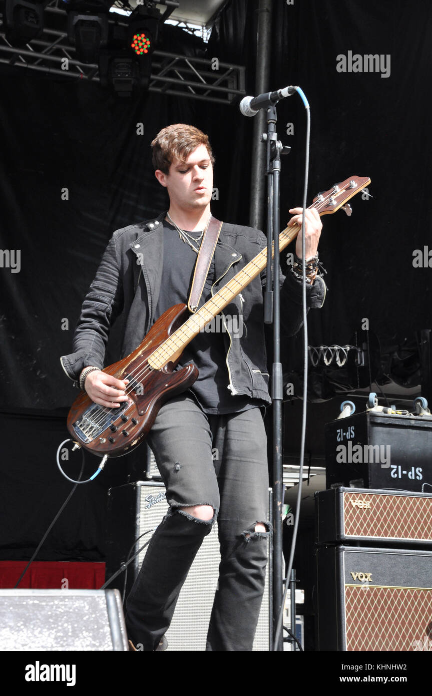 Louder Than Life Music Festival 2017 au Champions Park, Louisville, KY, États-Unis les 30 septembre et 1er octobre 2017 avec : Palaye Royale où : Louisville, Kentucky, États-Unis quand : 01 Oct 2017 crédit : Adam Bielawski/WENN.com Banque D'Images