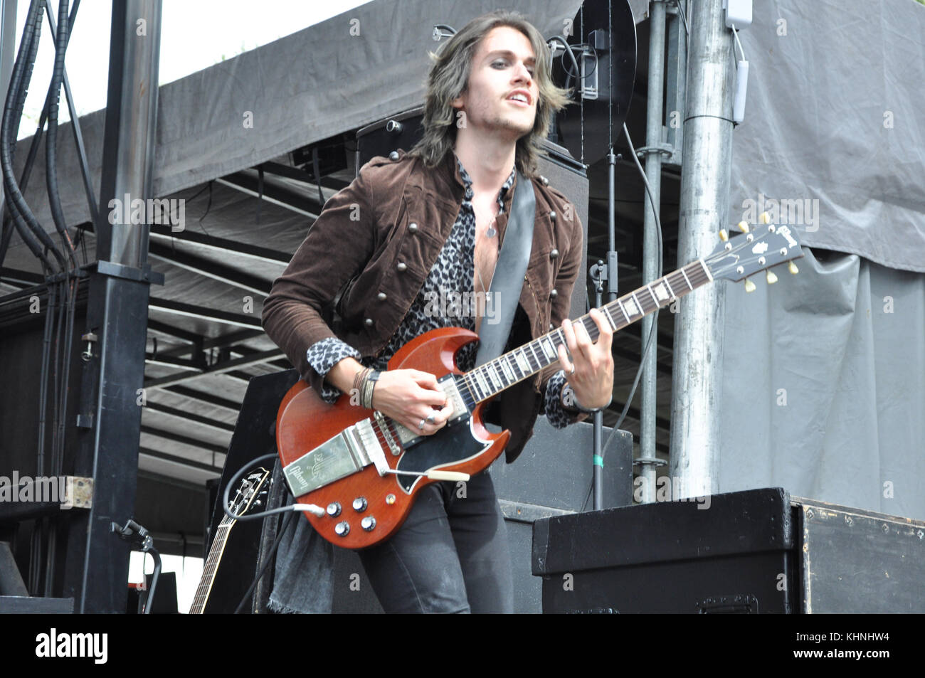 Louder Than Life Music Festival 2017 au Champions Park, Louisville, KY, États-Unis les 30 septembre et 1er octobre 2017 avec : Palaye Royale où : Louisville, Kentucky, États-Unis quand : 01 Oct 2017 crédit : Adam Bielawski/WENN.com Banque D'Images