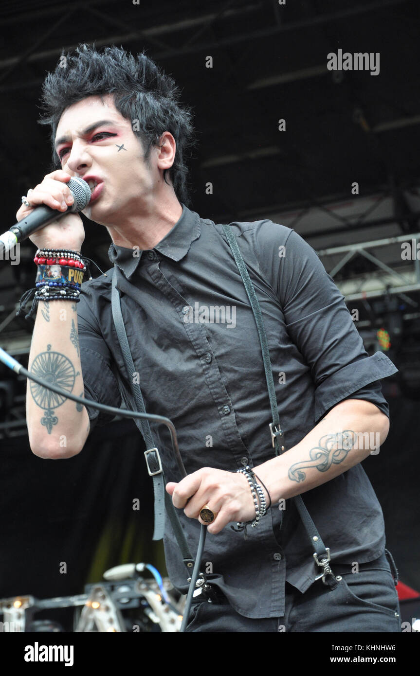 Louder Than Life Music Festival 2017 au Champions Park, Louisville, KY, États-Unis les 30 septembre et 1er octobre 2017 avec : Palaye Royale où : Louisville, Kentucky, États-Unis quand : 01 Oct 2017 crédit : Adam Bielawski/WENN.com Banque D'Images