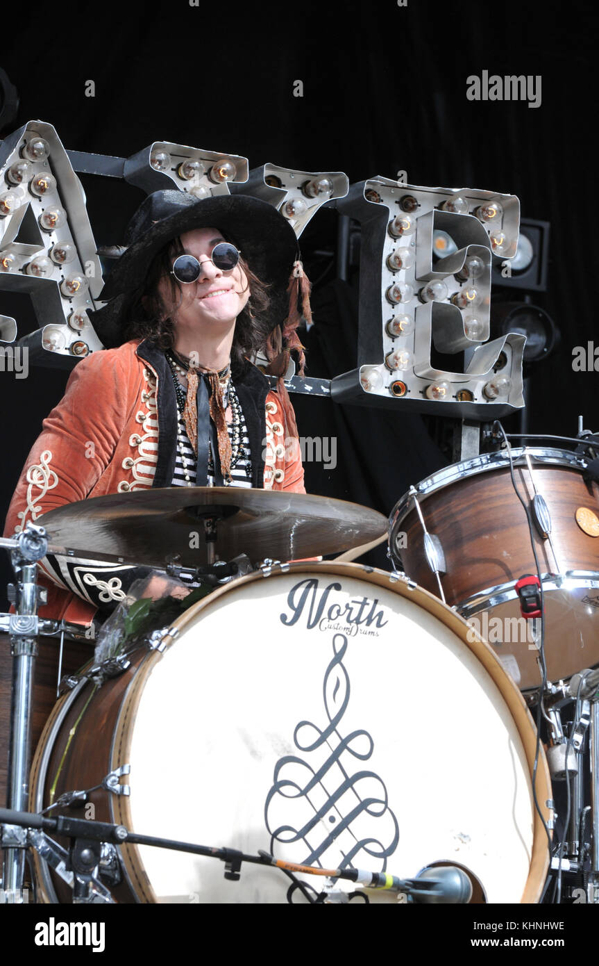 Louder Than Life Music Festival 2017 au Champions Park, Louisville, KY, États-Unis les 30 septembre et 1er octobre 2017 avec : Palaye Royale où : Louisville, Kentucky, États-Unis quand : 01 Oct 2017 crédit : Adam Bielawski/WENN.com Banque D'Images