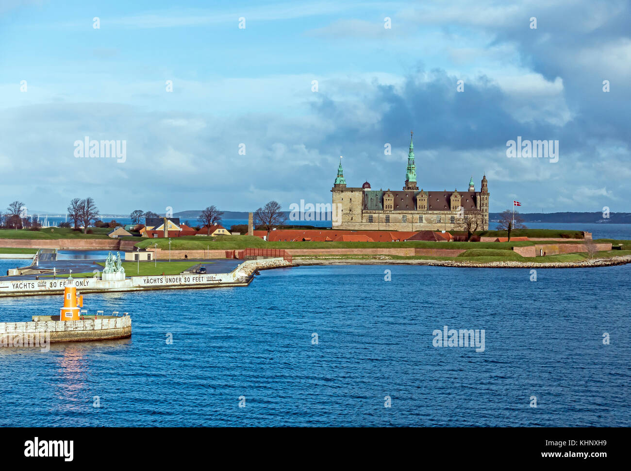 Kronborg Slot (château) à Elseneur Danemark Europe Banque D'Images