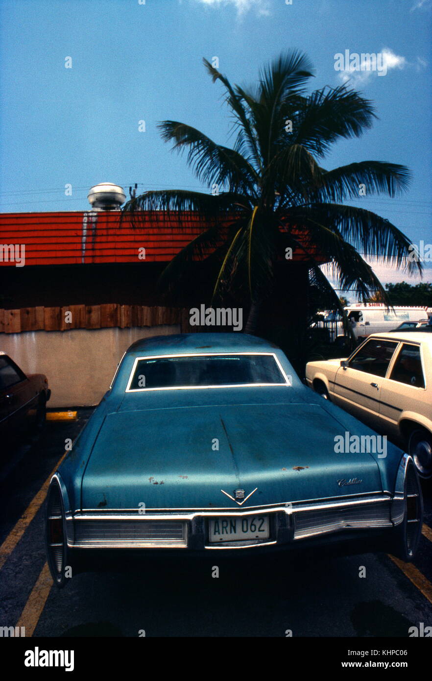 AJAXNETPHOTO. 1981. KEY WEST, Floride, USA. - CADILLAC. PHOTO:JONATHAN EASTLAND/AJAX REF:908009 1 Banque D'Images