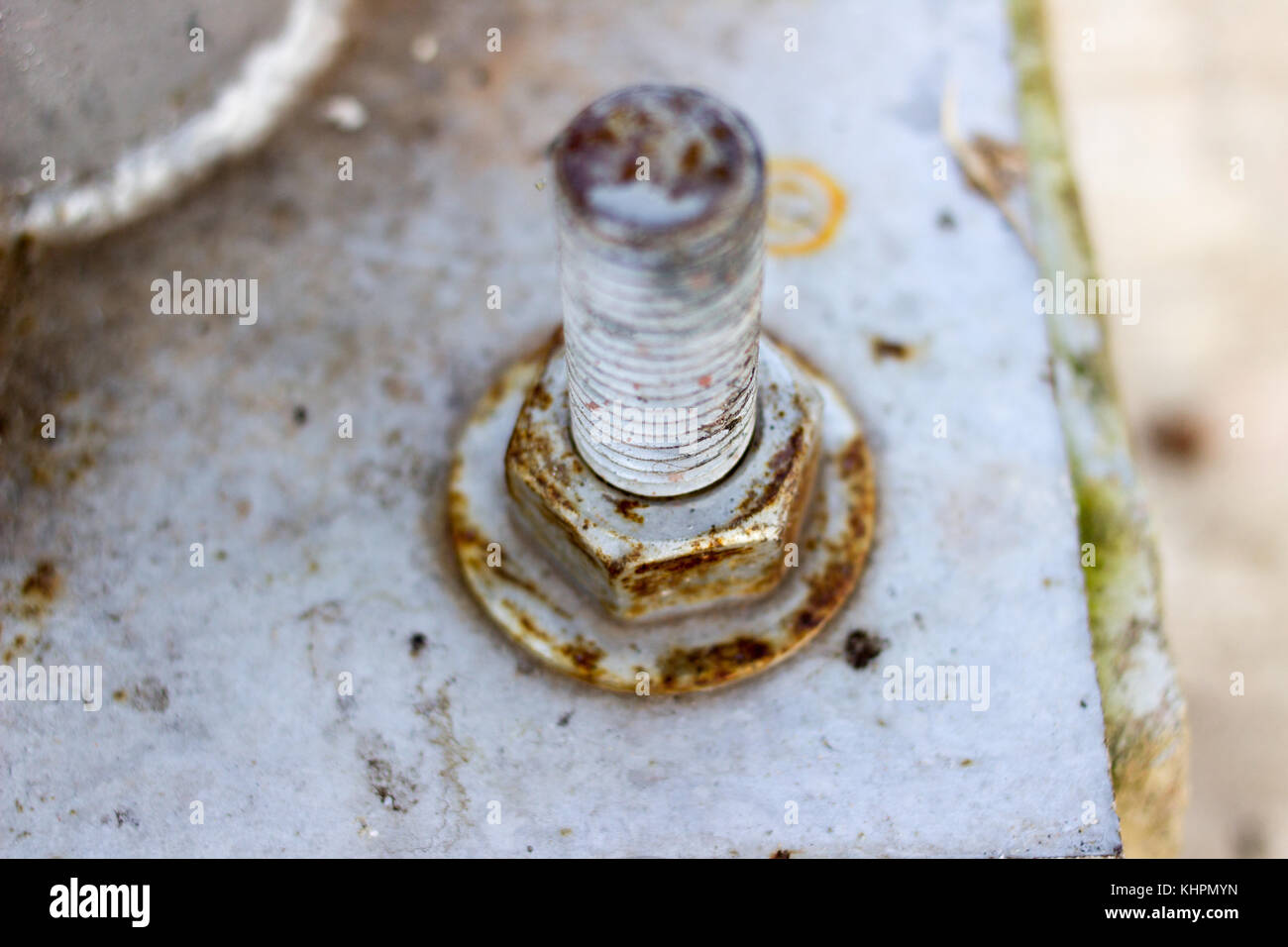 Base de flou floue vis, boulons sélectionner focus de base Banque D'Images Base de flou floue vis, boulons sélectionner focus de base Banque D'Images
