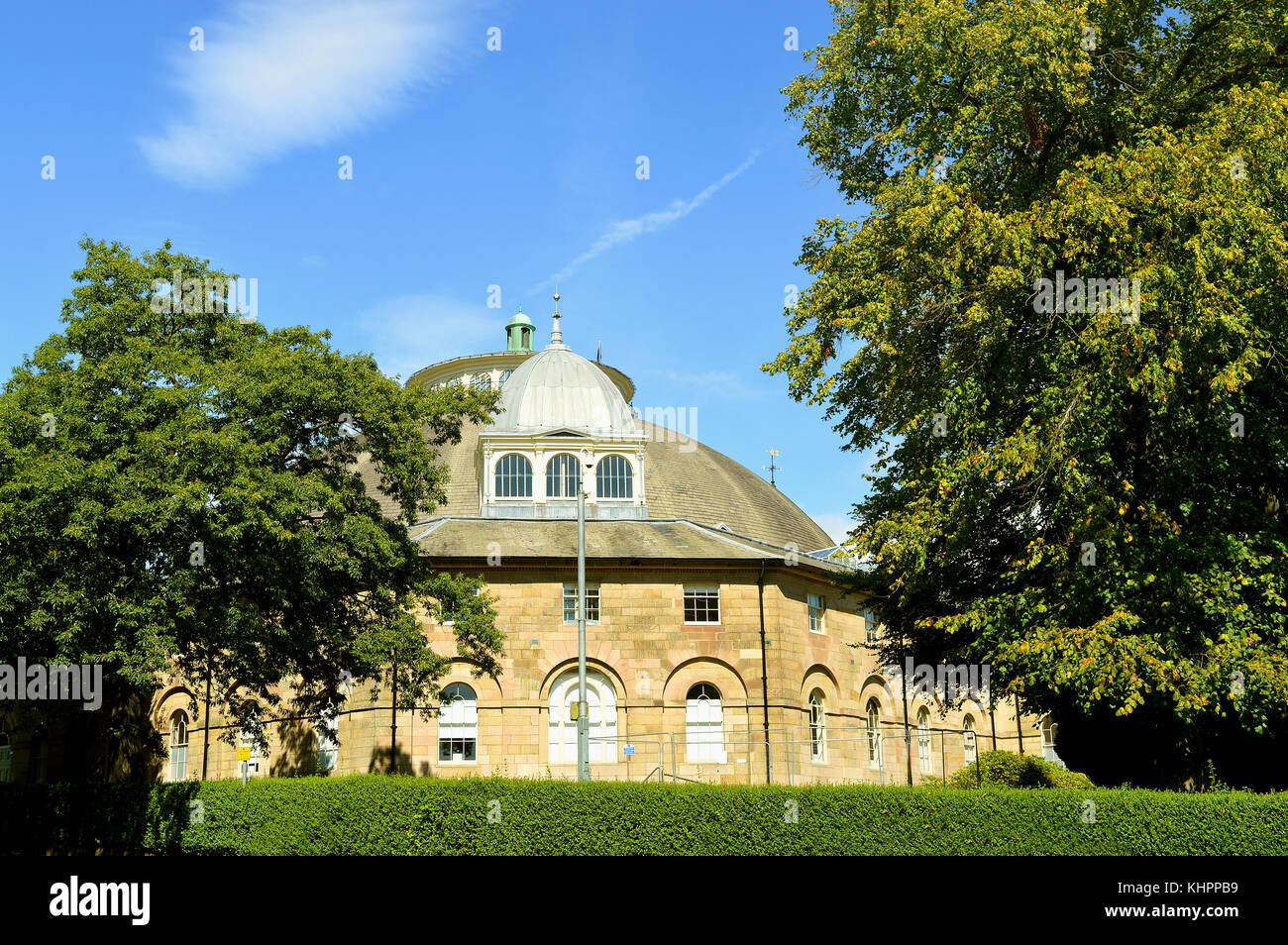 Buxton University un bâtiment classé grade II construit au 18ème siècle Banque D'Images