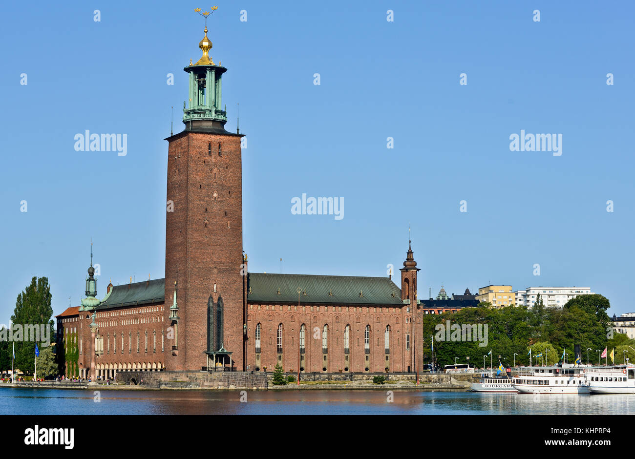 L'hôtel de ville, Stockholm, Suède Banque D'Images