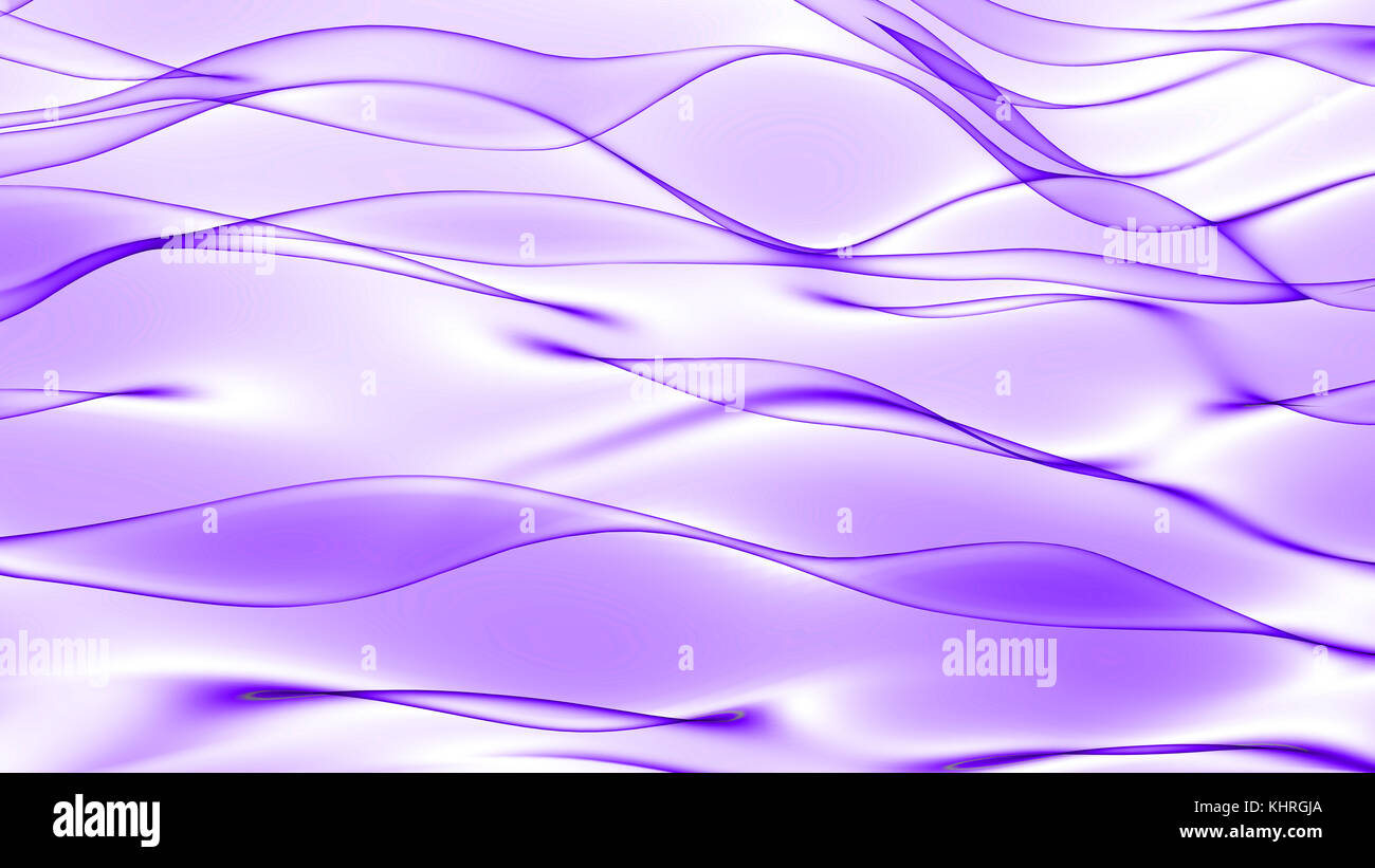 Abstract purple vague dans le mouvement lent sur le fond blanc Banque D'Images