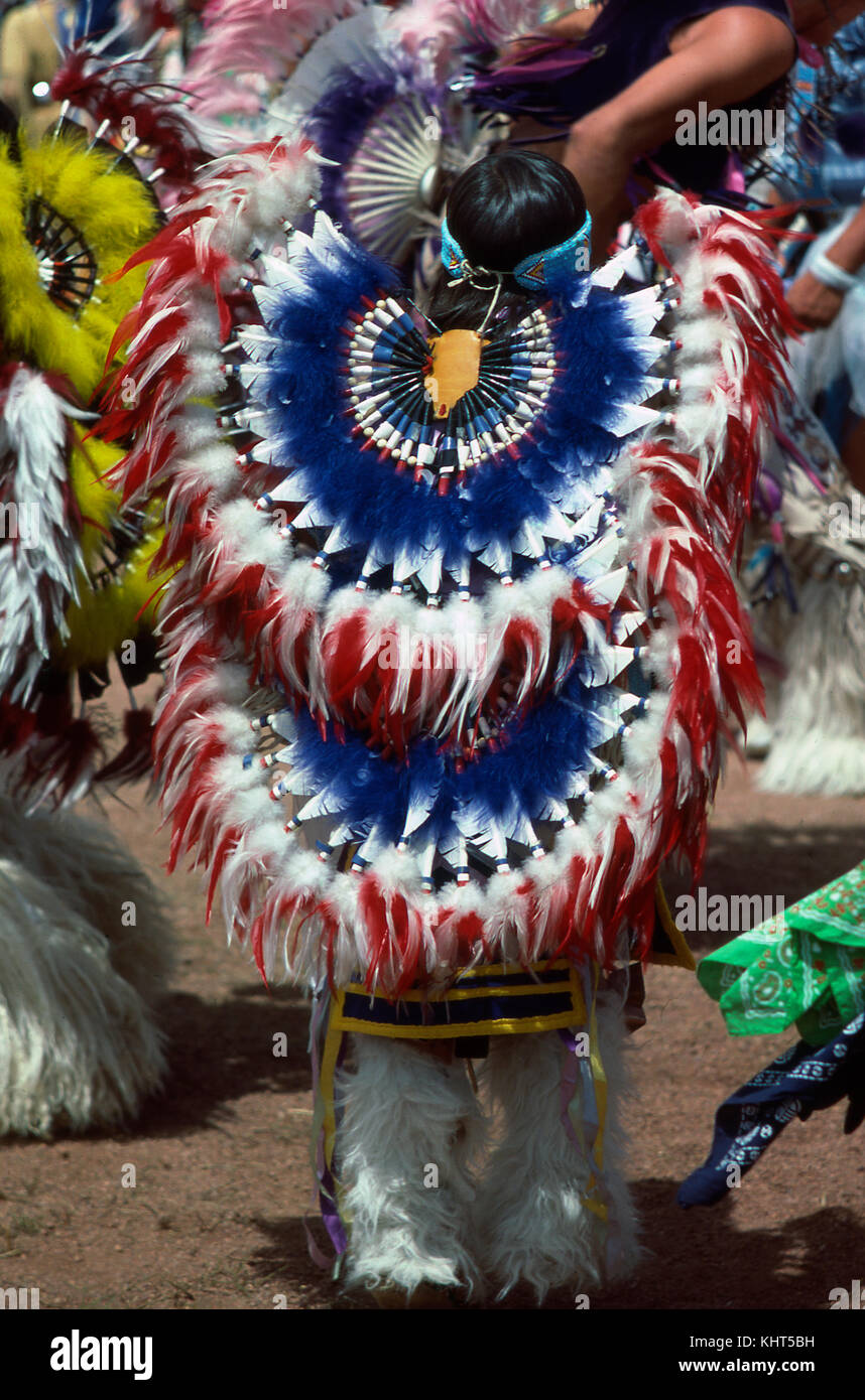 Enfant indien Sioux Banque D'Images