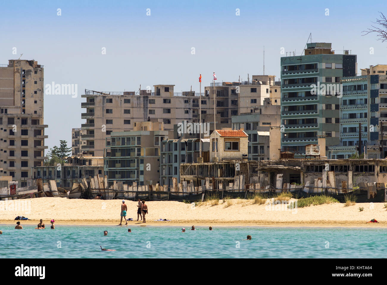 Varosha, Famagusta, Chypre du Nord. 9 juin 2017. Credit : Tove LARSEN/Alamy Banque D'Images