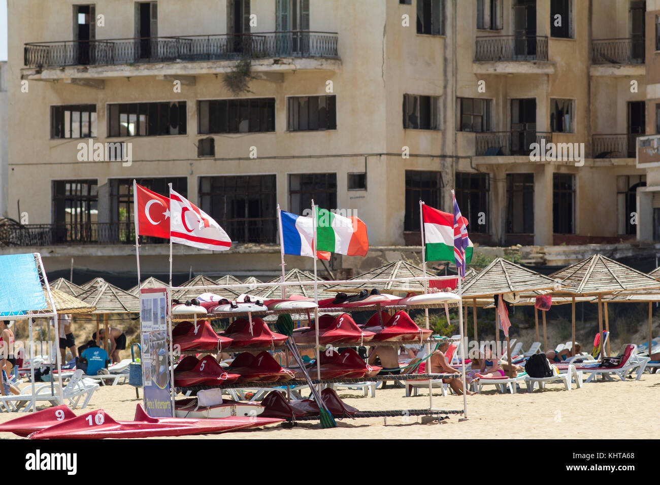 Varosha, Famagusta, Chypre du Nord. 9 juin 2017. Credit : Tove LARSEN/Alamy Banque D'Images