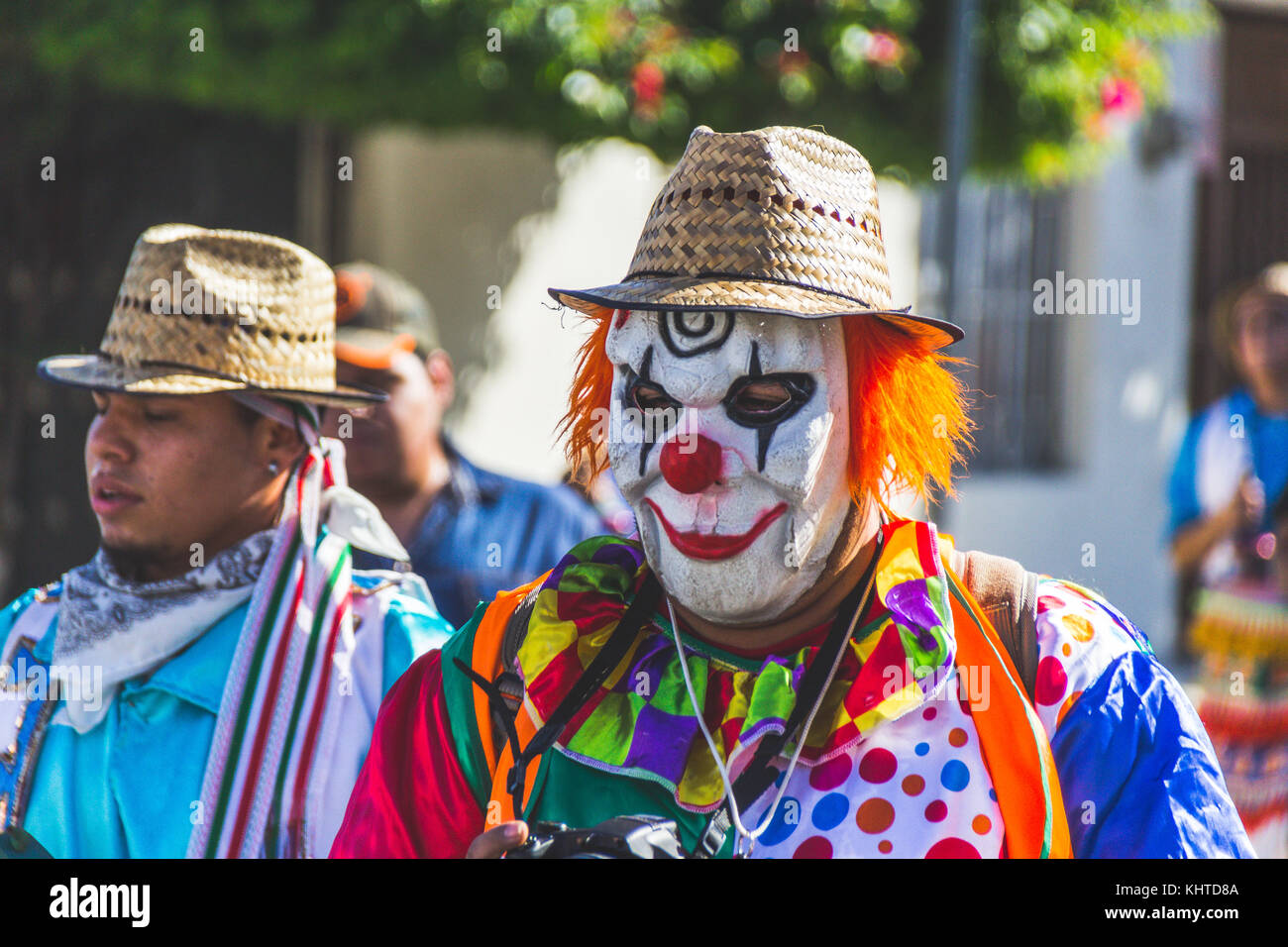 Monterrey, Nuevo Leon - Mexique - 1812 2017 : détail d'un traditionnel mexicain pérégrination à la basilique de Guadalupe Banque D'Images