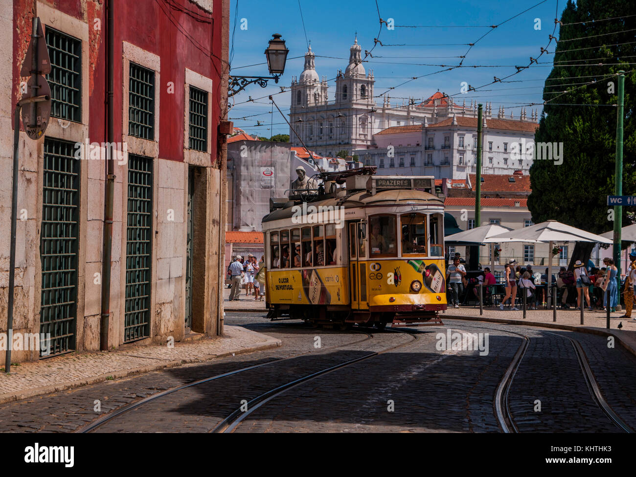 Lisbonne Portugal je crois, est le meilleur endroit pour voyager en tant que photographe et artiste photographe de rue ville wounder full beau sentiment o Banque D'Images