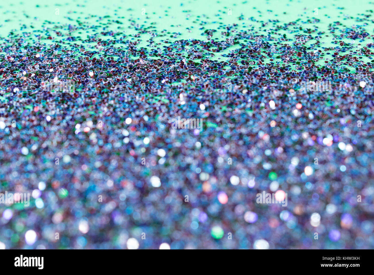 Colorful glitter avec bokeh Banque D'Images