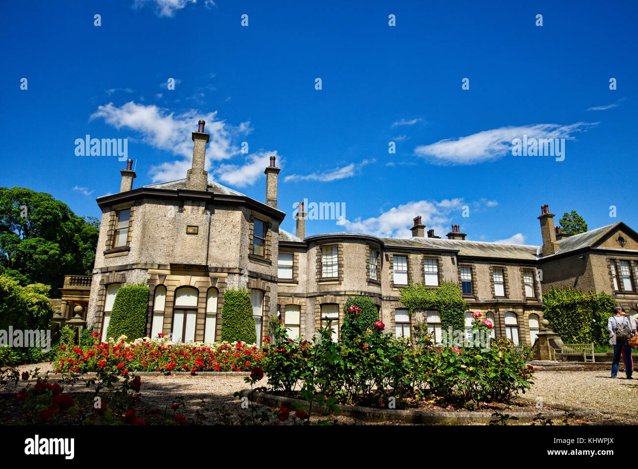 Lotherton Hall est une belle maison de campagne près de Leeds dans le West Yorkshire qui n'est pas la National Trust Banque D'Images