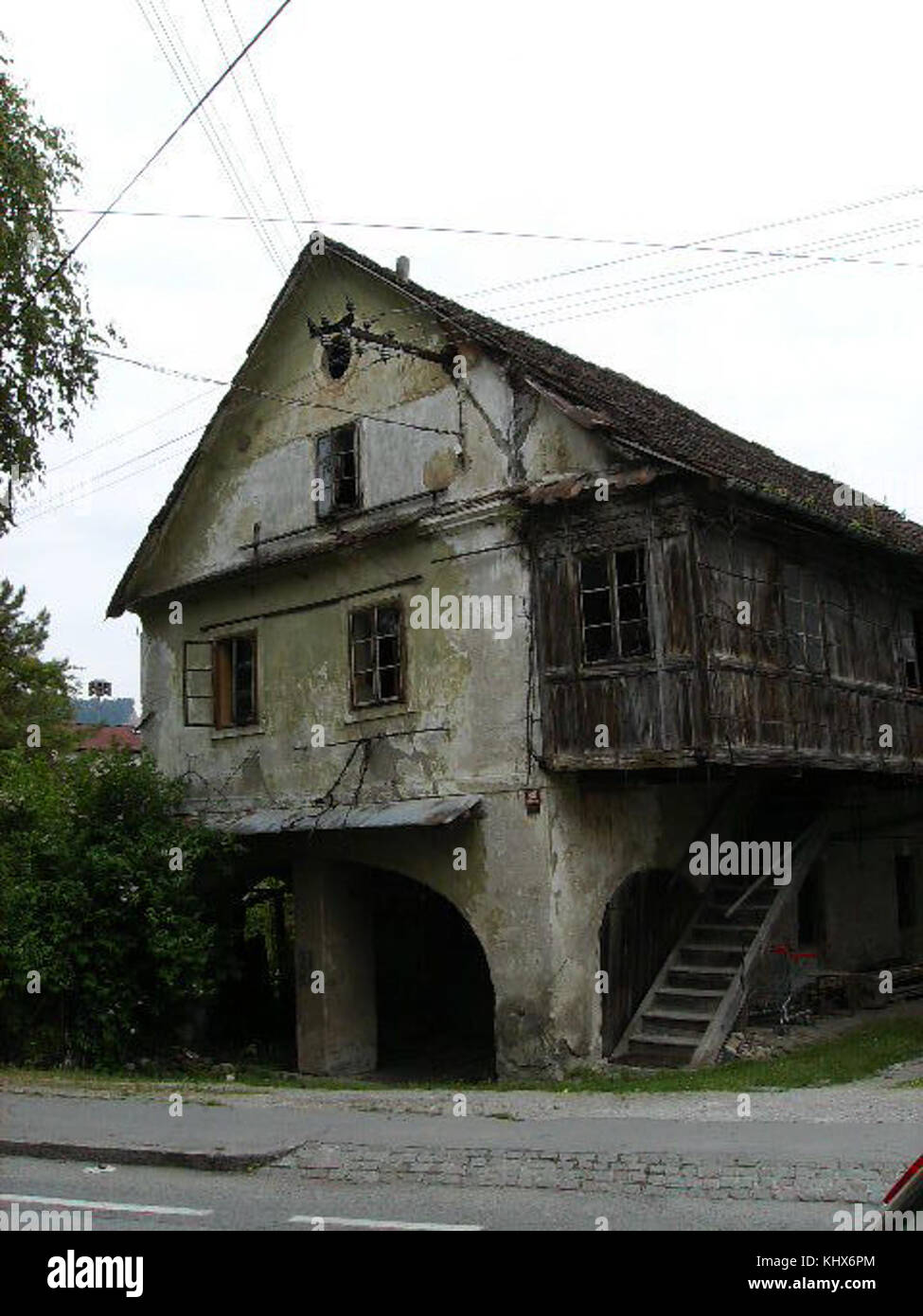 Stara stara cesta, kovacija, vrhnika Banque D'Images