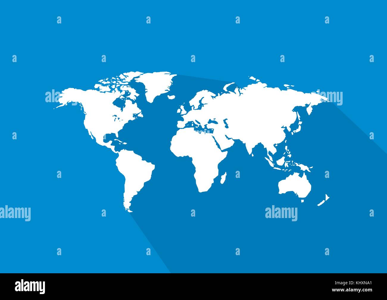 carte du monde Illustration de Vecteur