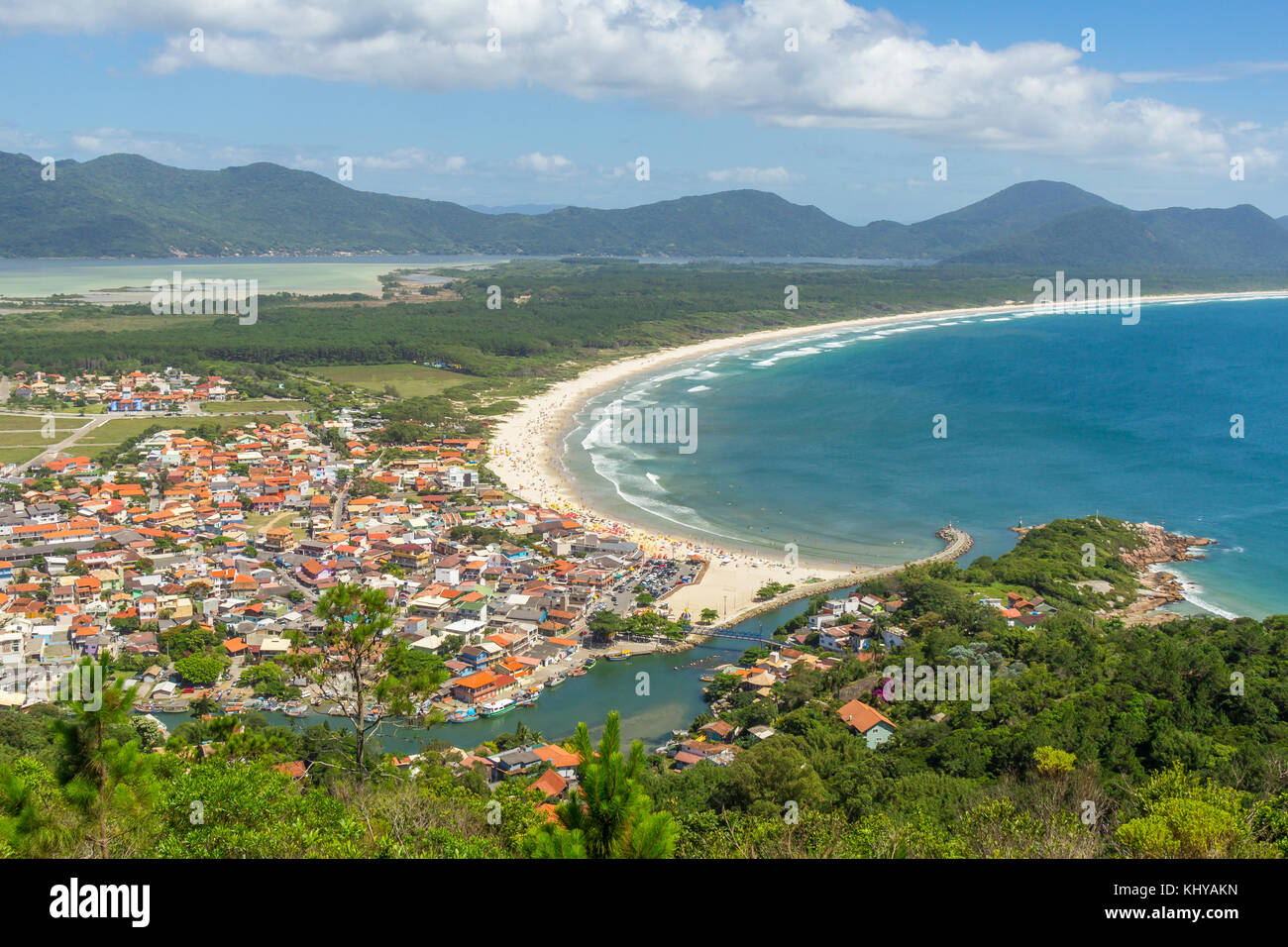 Barra Da Lagoa | Florianópolis | Brésil Banque D'Images