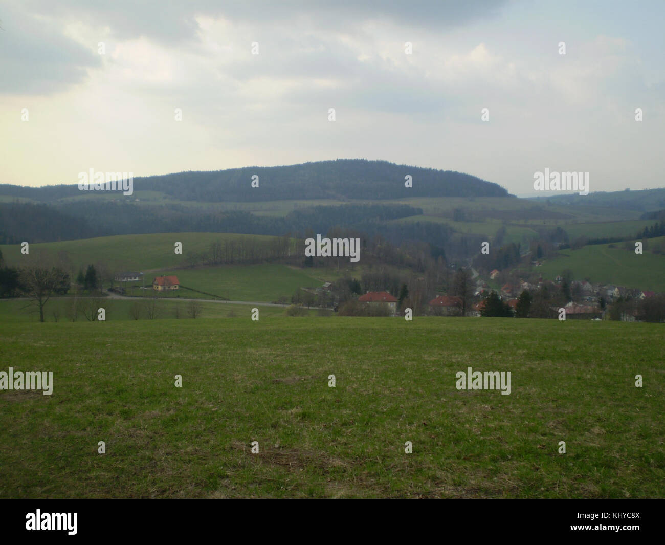 Orlicke hory Studeny Banque D'Images