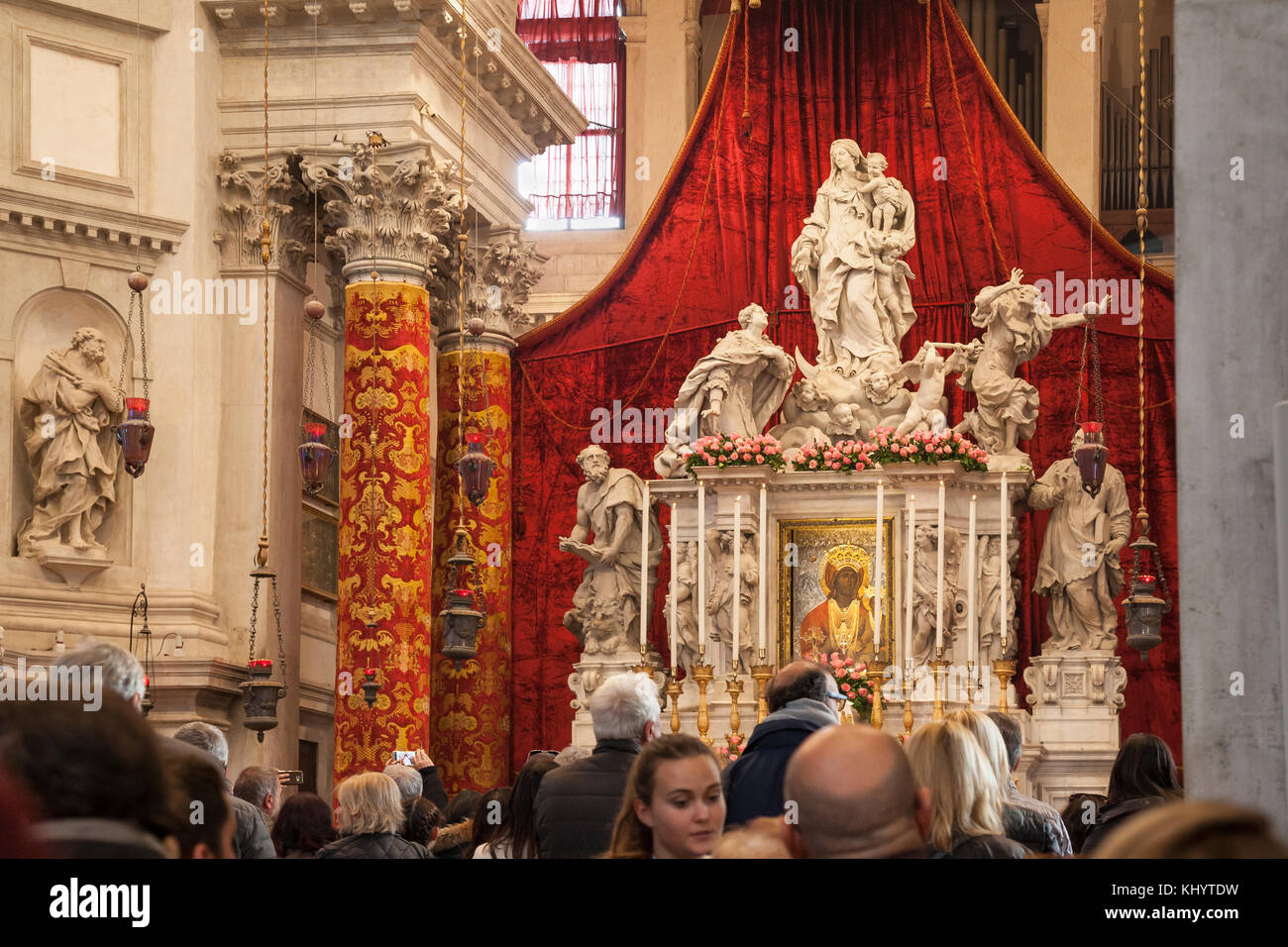 21 Novembre Madonna Della Salute Venise, Italie, 21 novembre 2017. Festa della Madonna della Salute. L