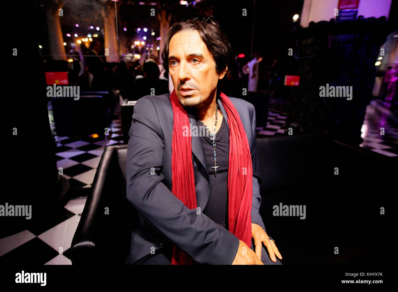 Montréal, Canada. 21 nov, 2017. L'acteur Al Pacino à l'affiche au Musée Grévin.credit:Mario Beauregard/Alamy live news Banque D'Images