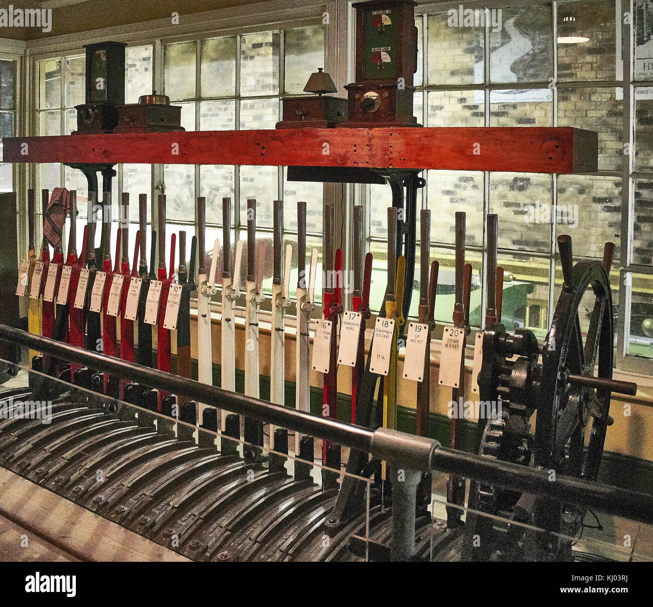L'Angleterre, l'East Riding of Yorkshire, Kingston Upon Hull City, Le Quartier des Musées, Musée des Transports : Streetlife Railway station de commutation Banque D'Images