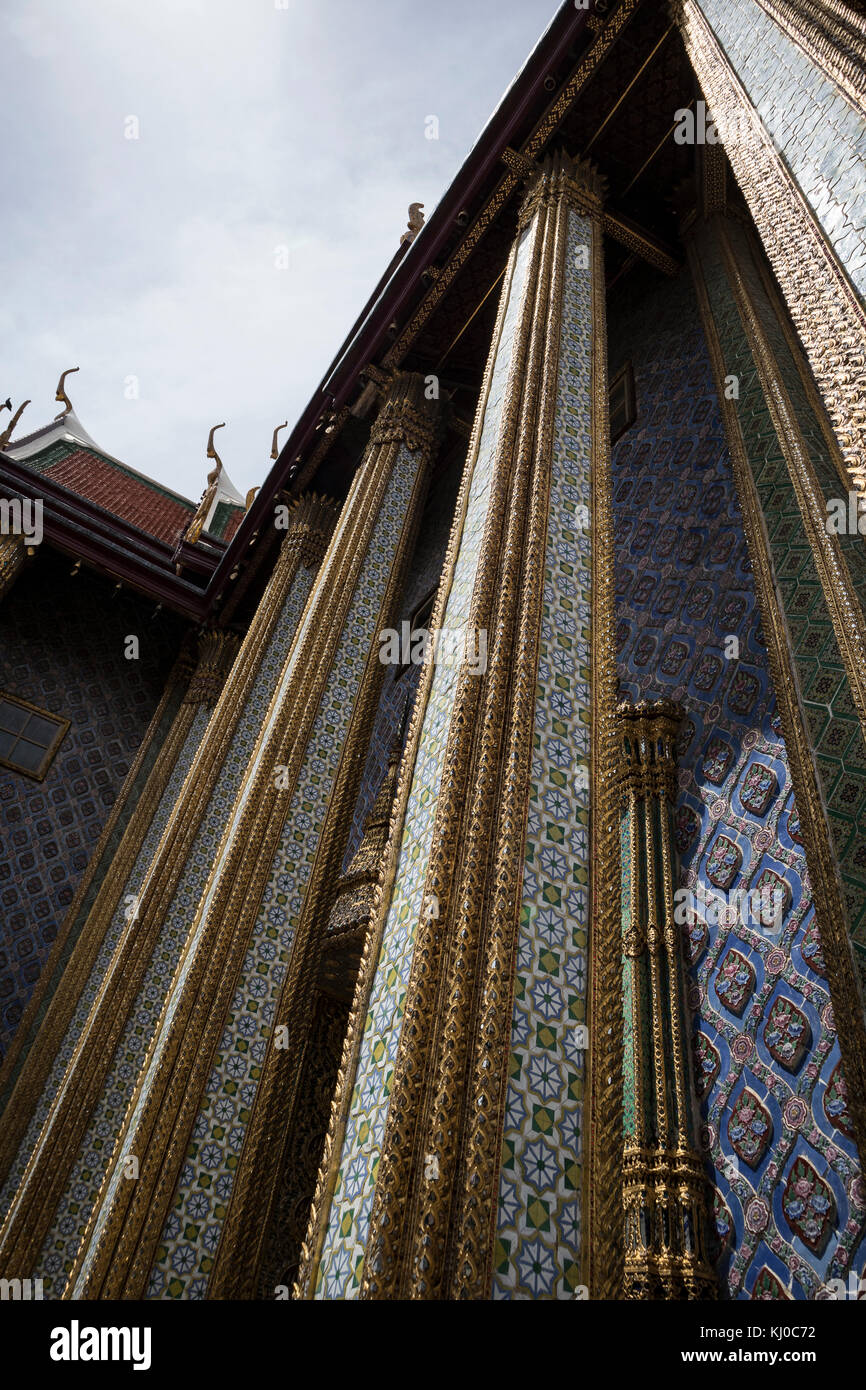Le Grand Palais à Bangkok en Thaïlande, Asie Banque D'Images