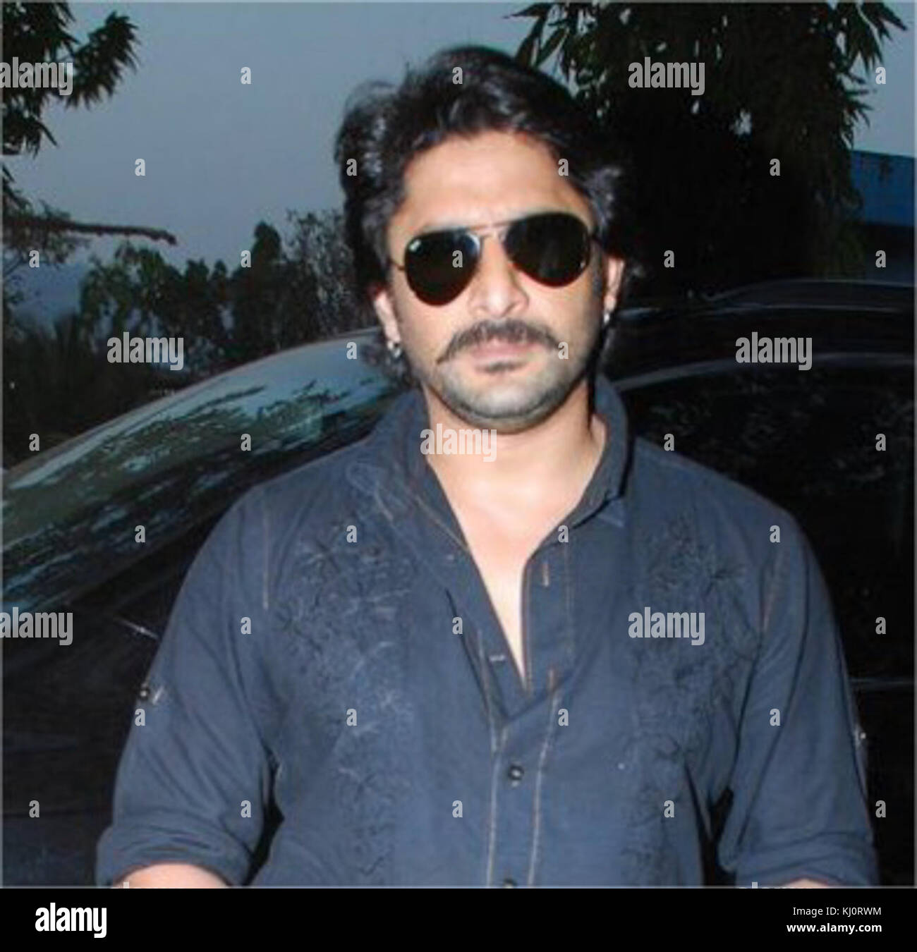 Arshad promeut le film Ishqiya Banque D'Images