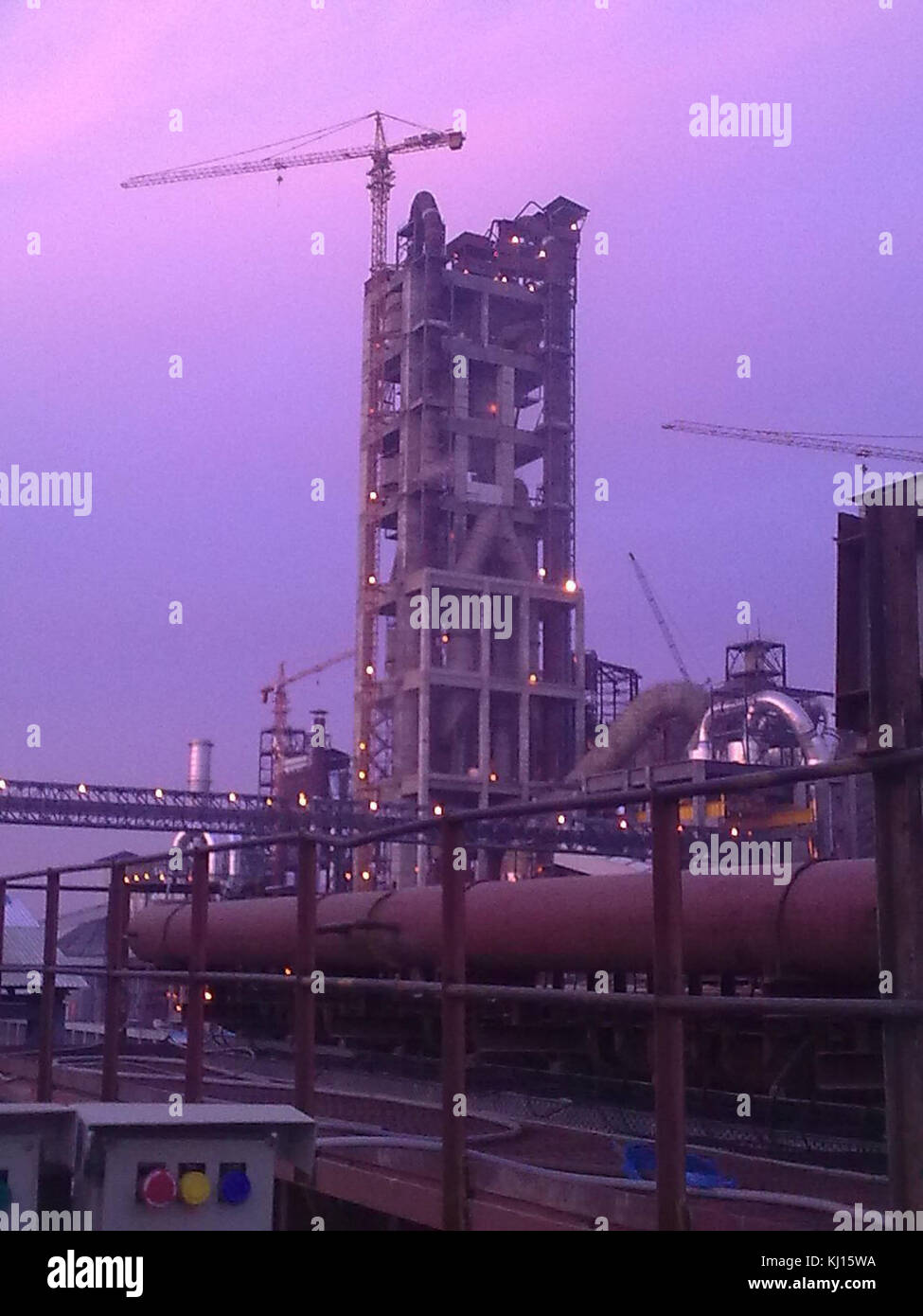 Ambuja Cement Company Banque D'Images