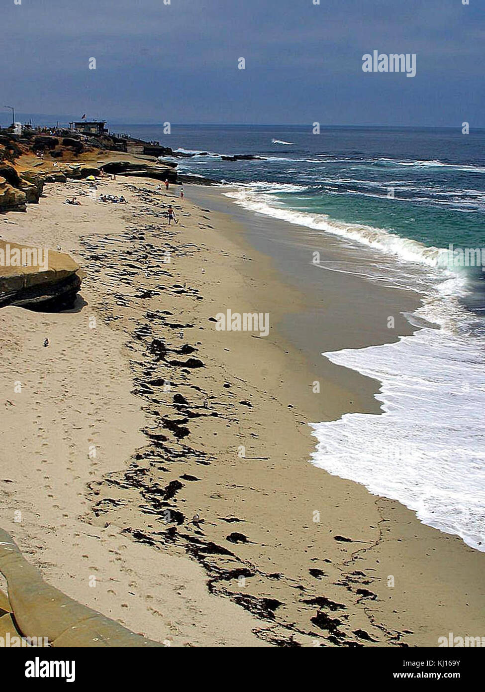Plage de l'été Banque D'Images
