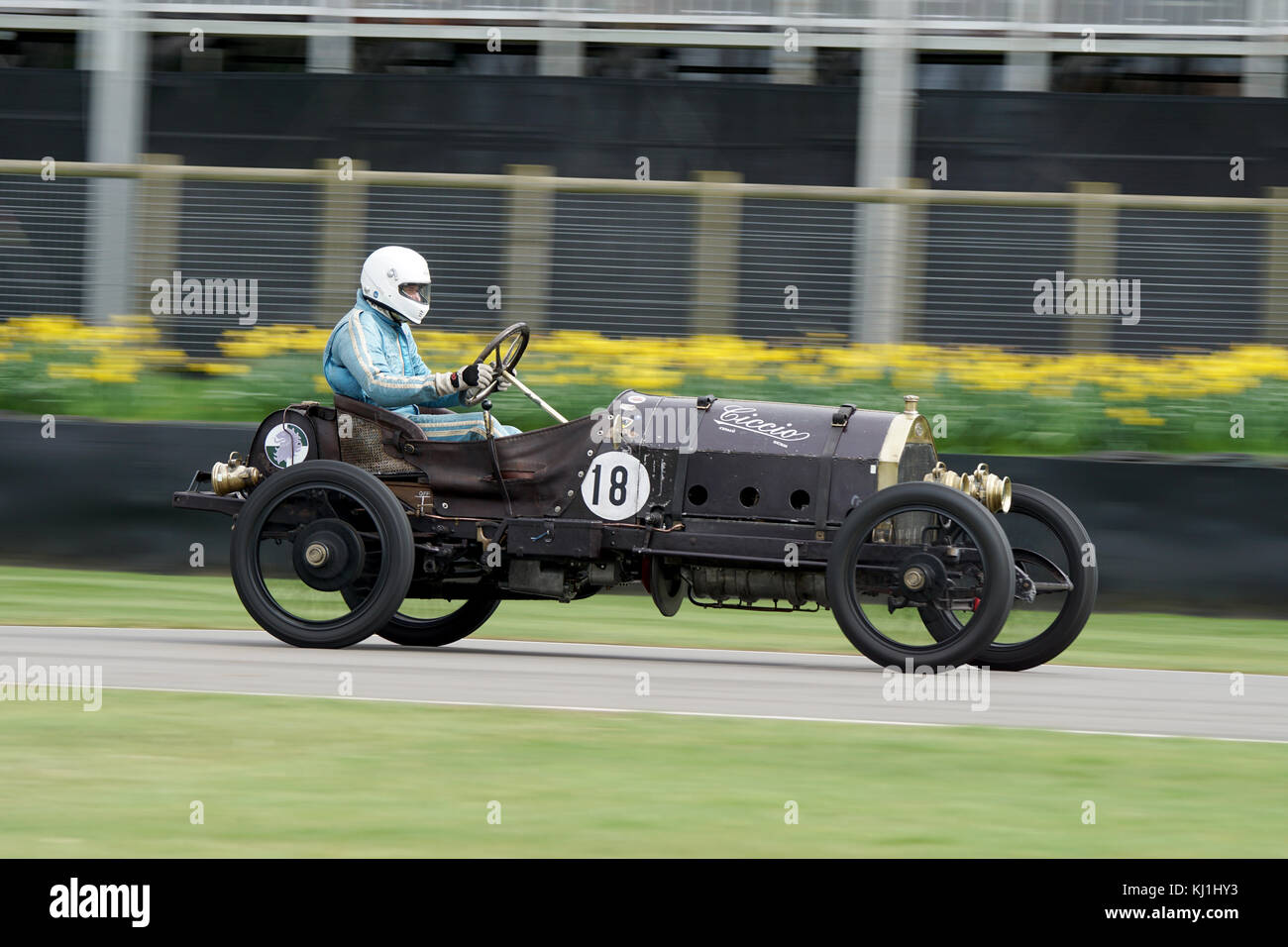 Edwardian racer Banque D'Images