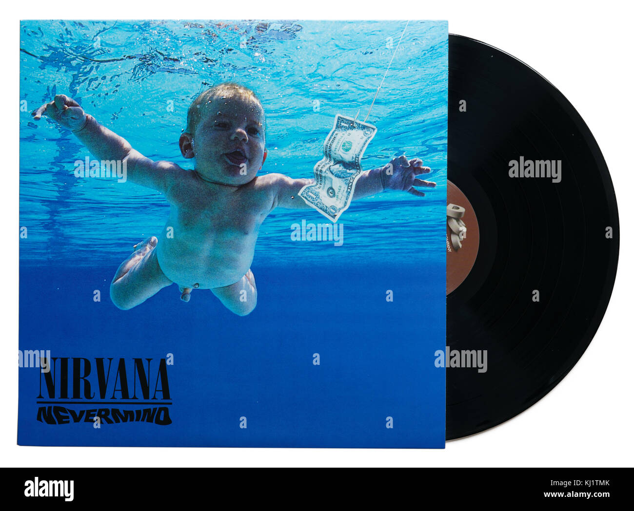 L'album Nevermind de Nirvana Banque D'Images