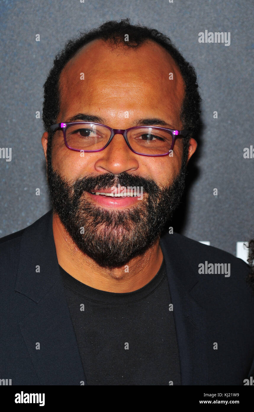 New York, NY, États-Unis. 20 novembre 2017. Jeffrey Wright assiste à la première de New York de l'Esquire'Roman J Israel à l'auditorium Henry R. Luce à Brookfield Place le 20 novembre 2017 à New York City . Crédit : John Palmer/Media Punch/Alay Live News Banque D'Images