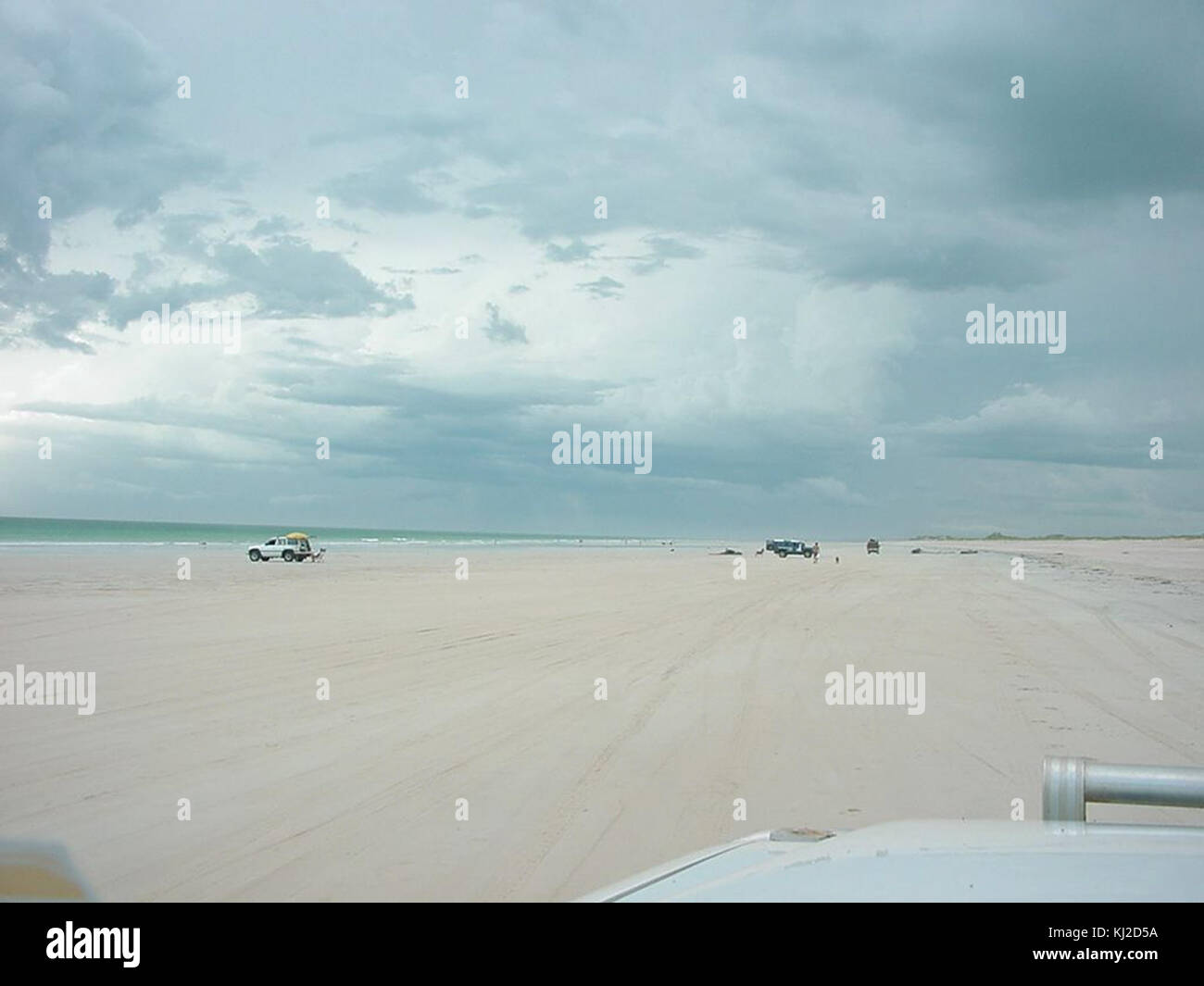 Plage blanche Banque D'Images