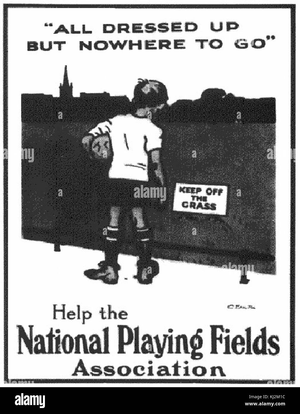 NPFA-cartoon Banque D'Images