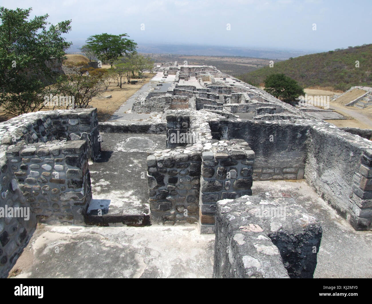 Ruines de Xochicalco Banque D'Images