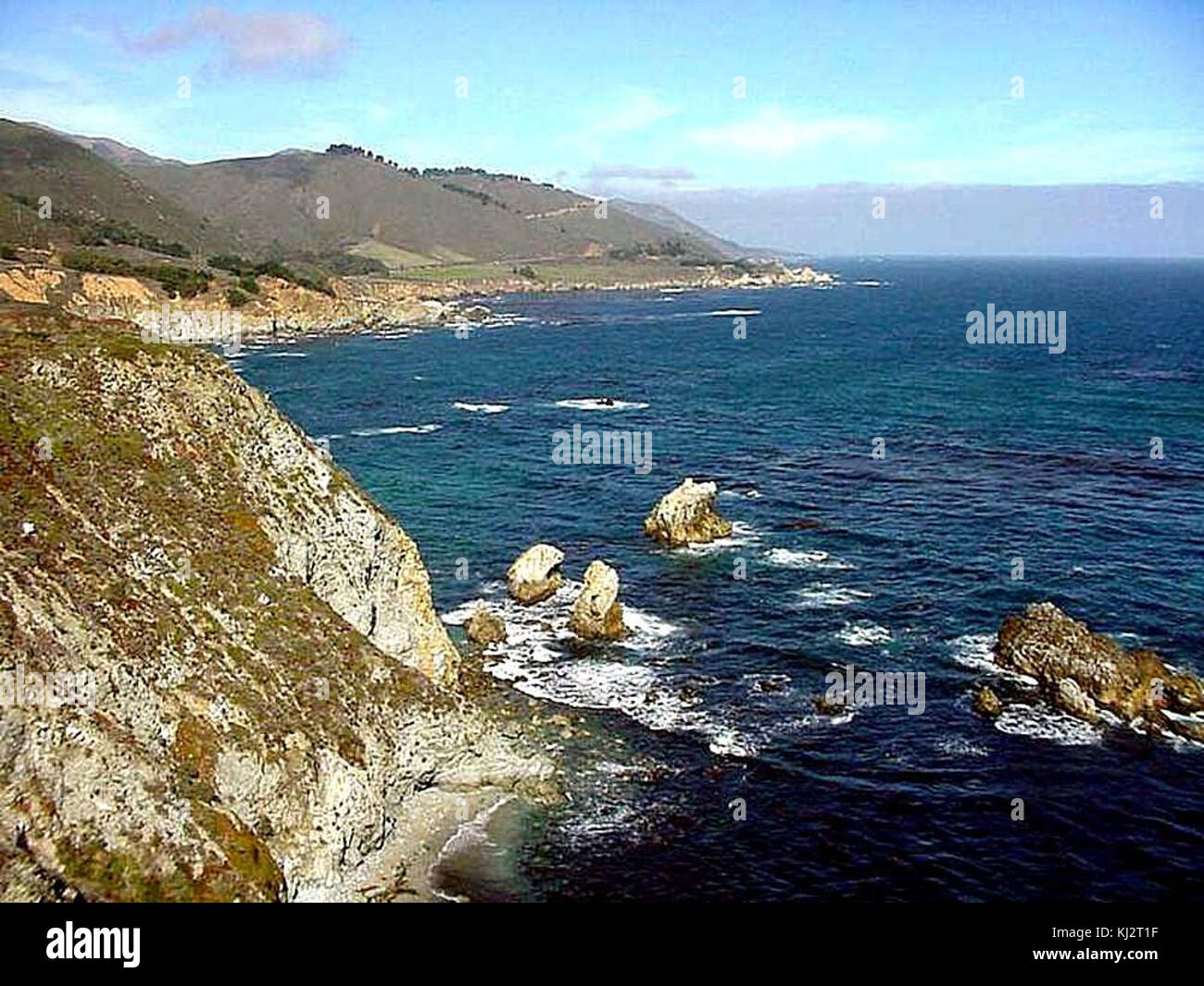 Plage de acean Atlantique Banque D'Images
