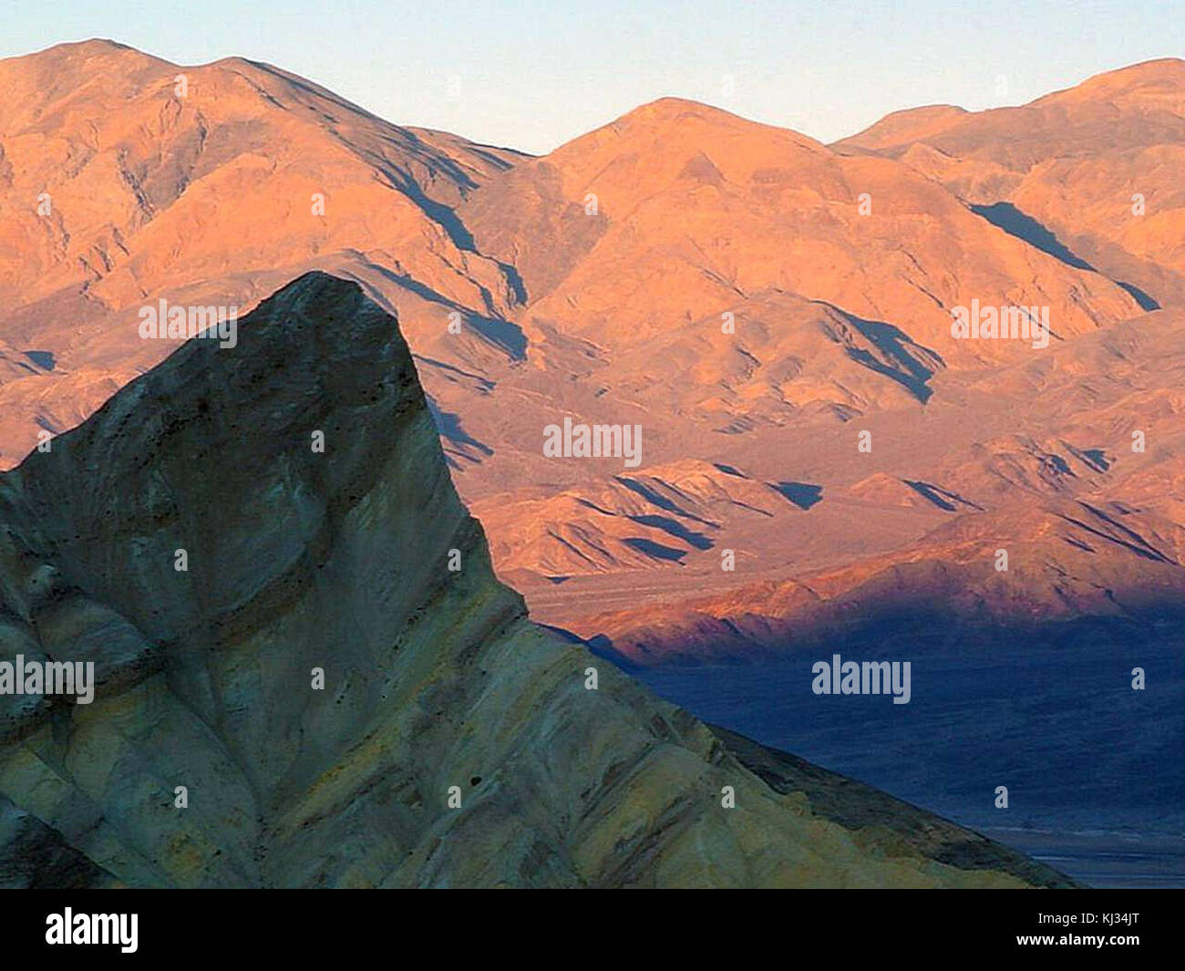 Zabriskie point Death valley Banque D'Images