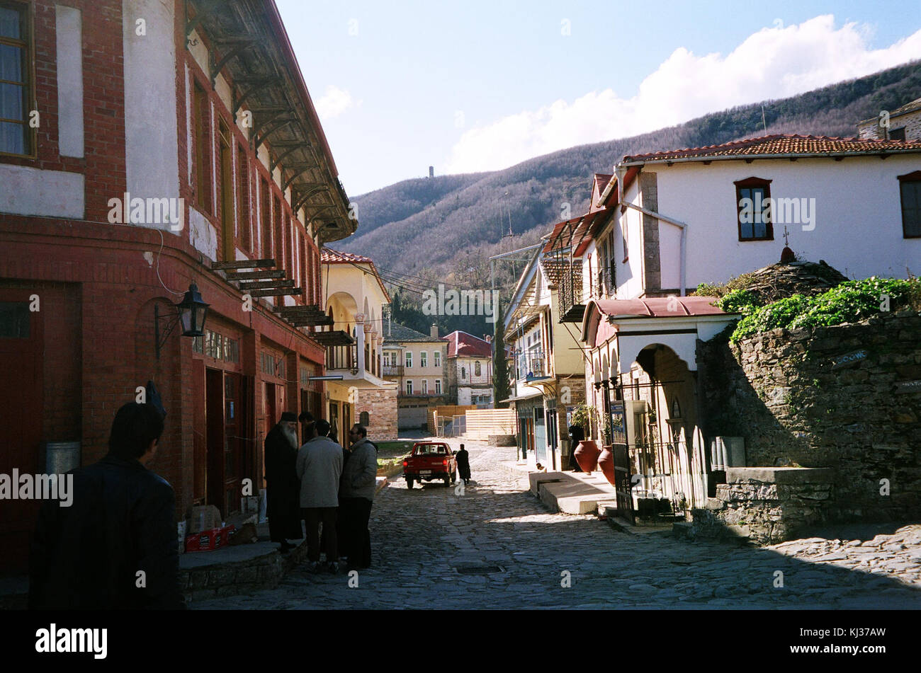 Karies Agion Oros Banque D'Images