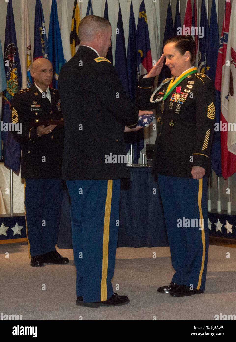 Brenda CSM Curfman Retraite - salute (16334422110) Banque D'Images Brenda CSM Curfman Retraite - salute (16334422110) Banque D'Images