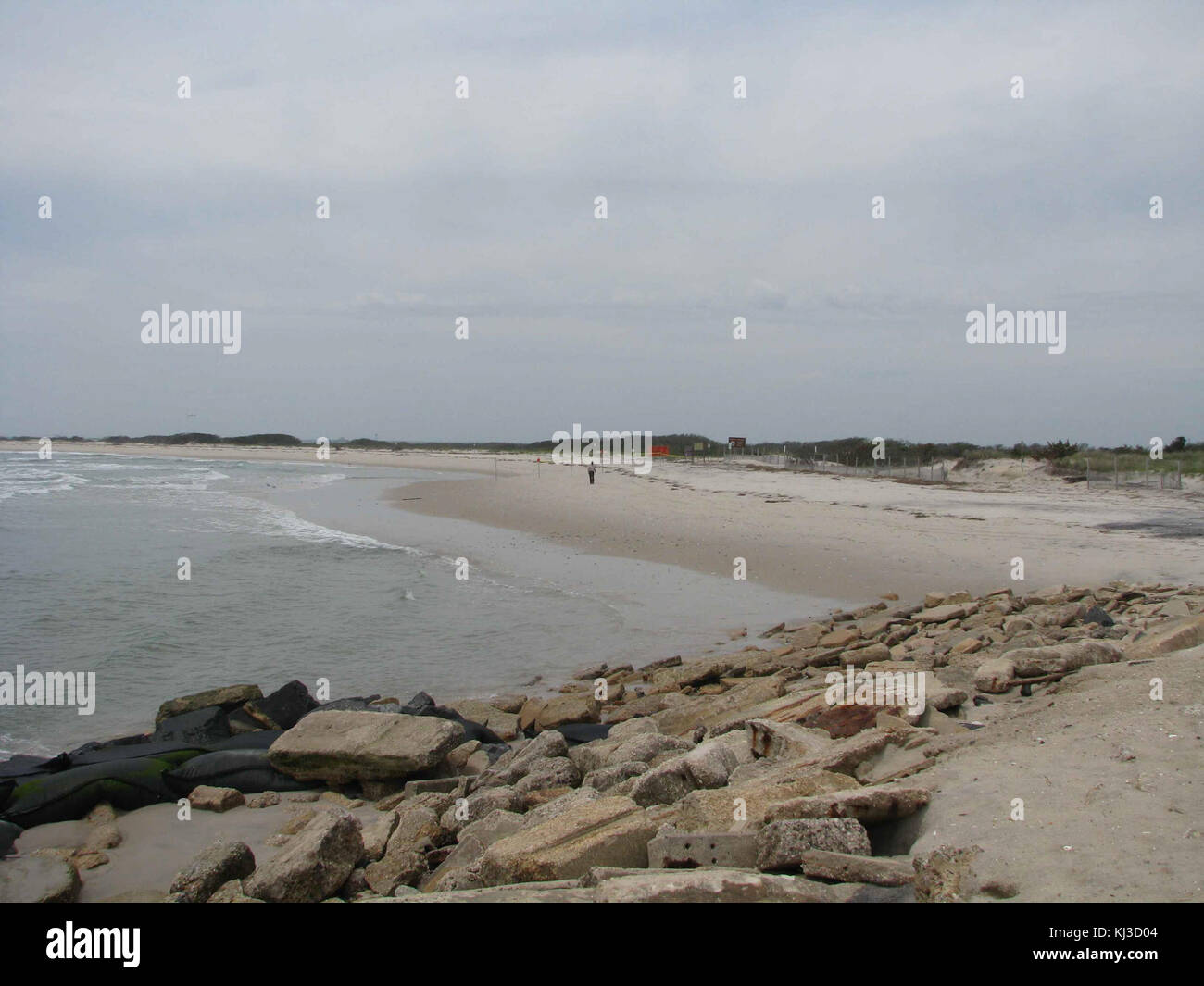 Vue de la côte, de holgate beach Banque D'Images