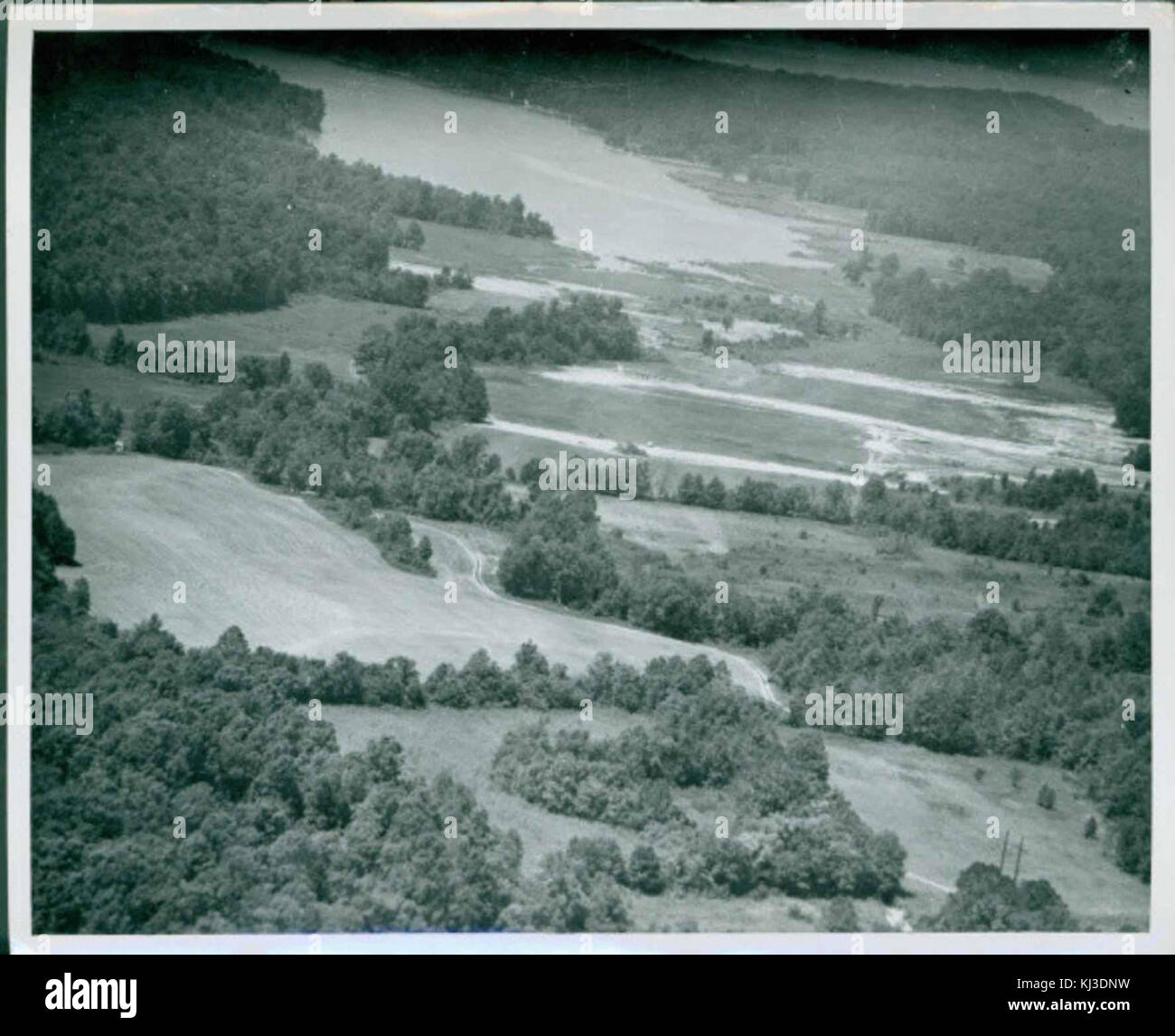 Vintage photo paysage pittoresque Banque D'Images