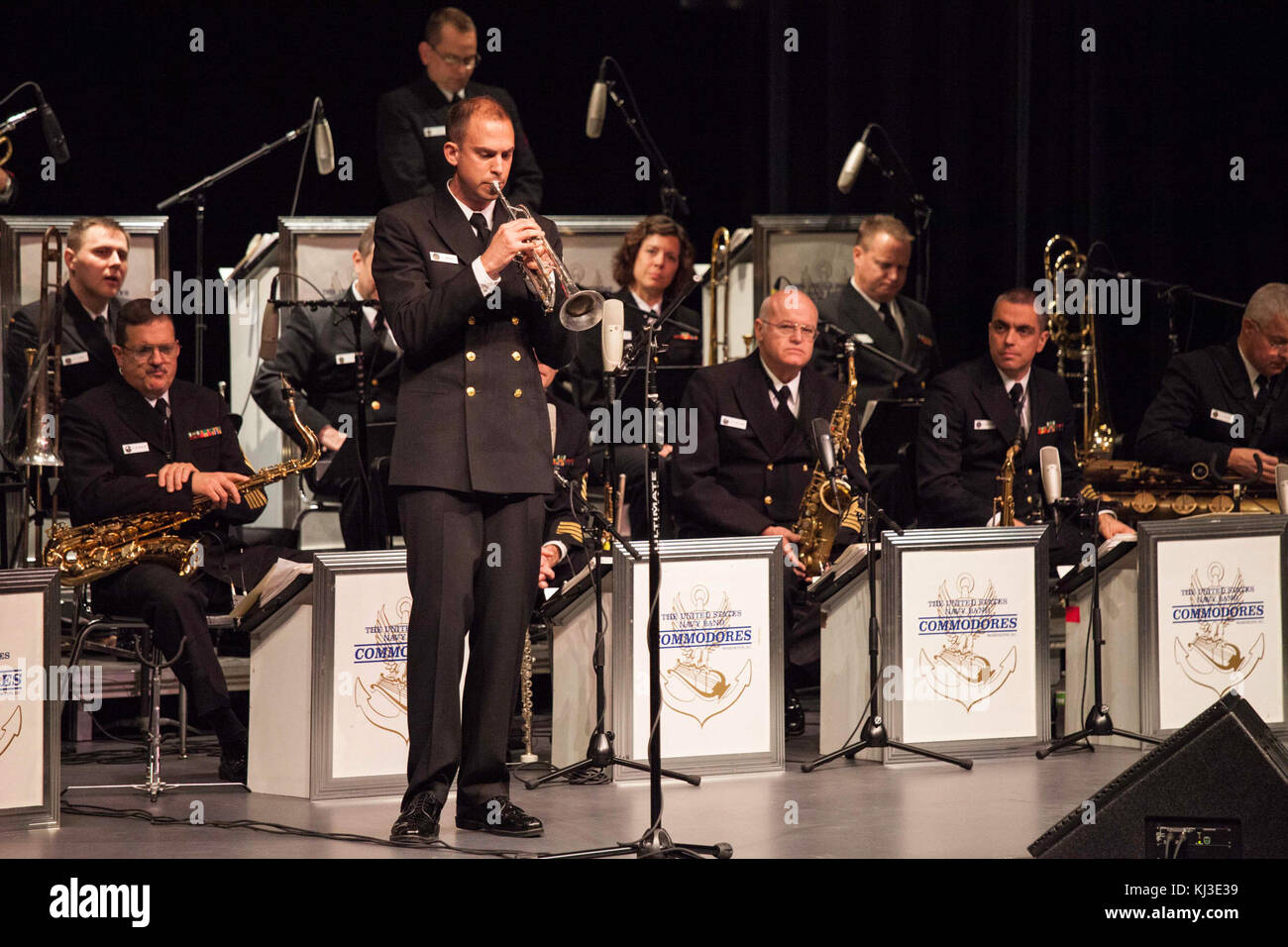 Les Commodores tour (22794605712) Banque D'Images