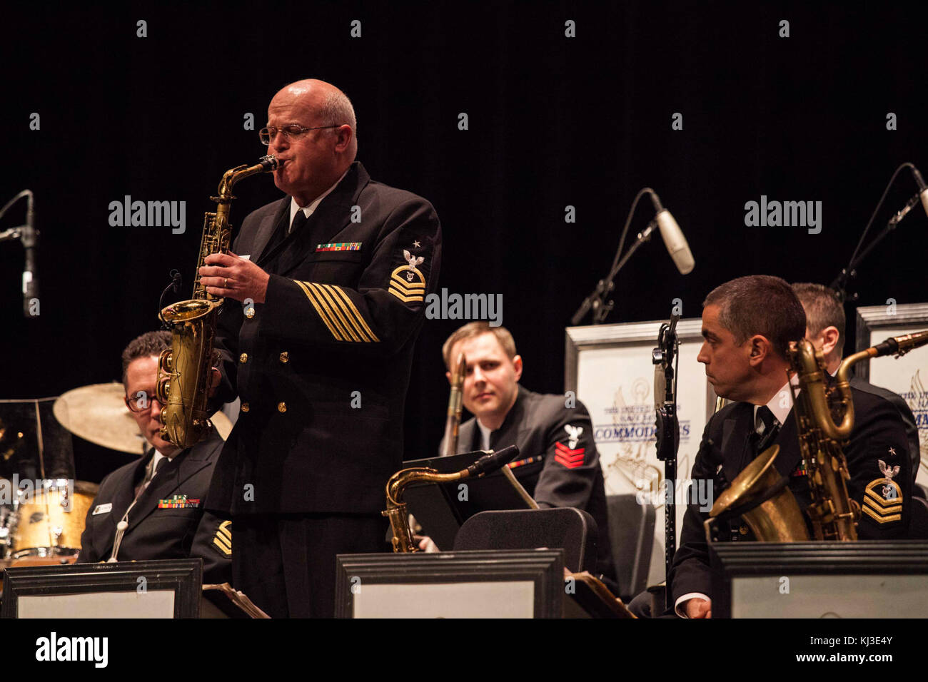 Les Commodores tour (22326825074) Banque D'Images